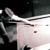 Simon playing pool