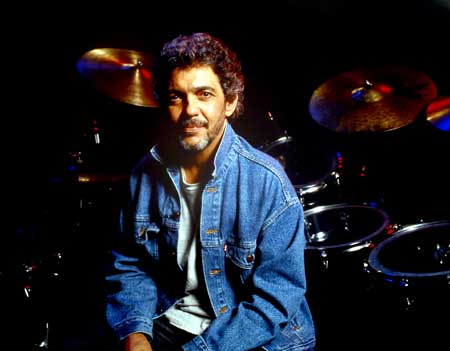 Steve Gadd on tour with Paul Simon early Nineties